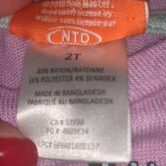 ❤️ 3 for $25 ❤️ Paw patrol peplum top - Picture 4 of 5